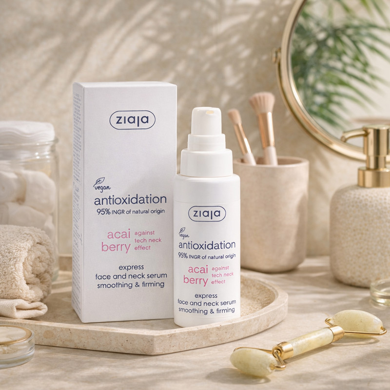 Serums sejai un kaklam  Ziaja Acai Berry, 50 ml