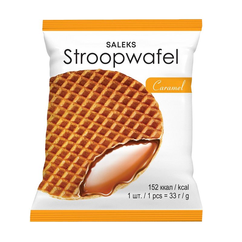Vafeles Stroopwafel, 33 g, dažādi veidi
