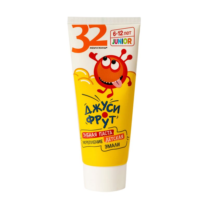 Bērnu zobu pasta 32 Žemčužini, 6-12 g., 75 g, dažādi veidi