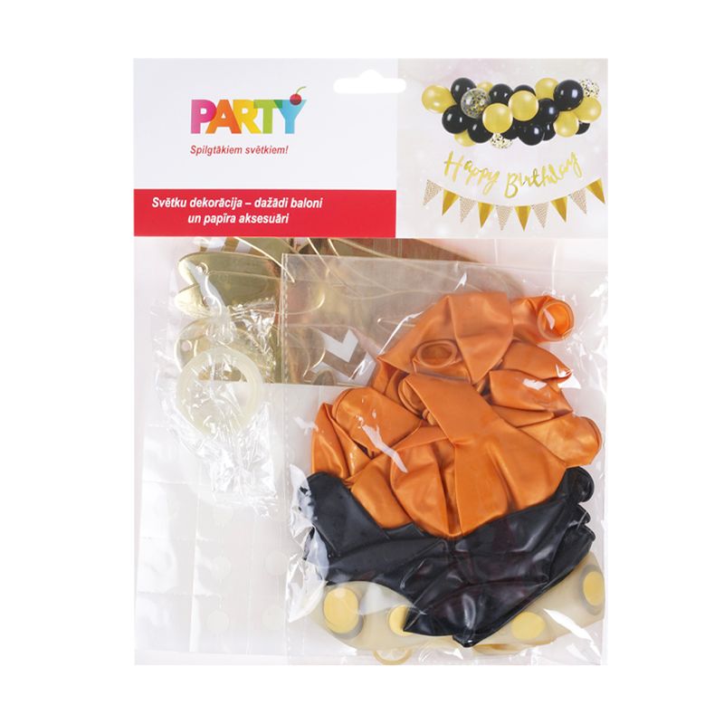 Svētku dekorācija no baloniem, dažādi veidi