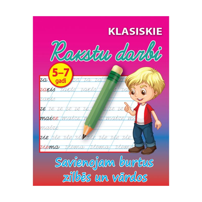 Uzdevumu burtnīca Rakstu darbi, dažādi veidi