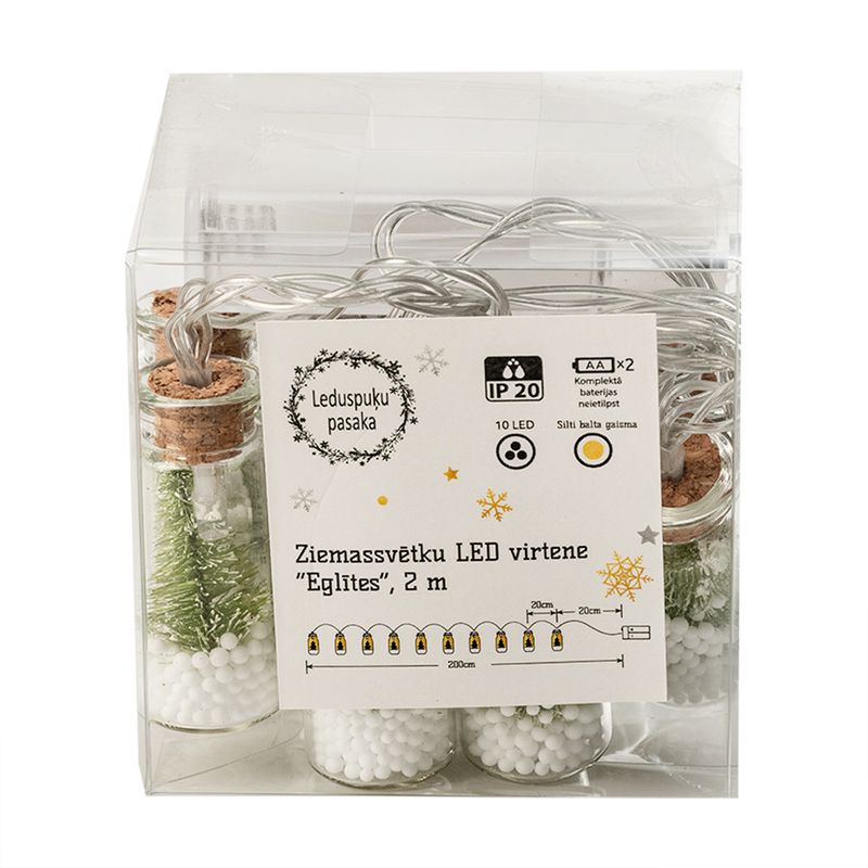 LED virtene Eglītes, 2 m