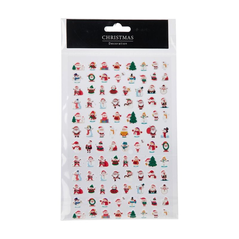 Ziemassvētku uzlīmes 3D