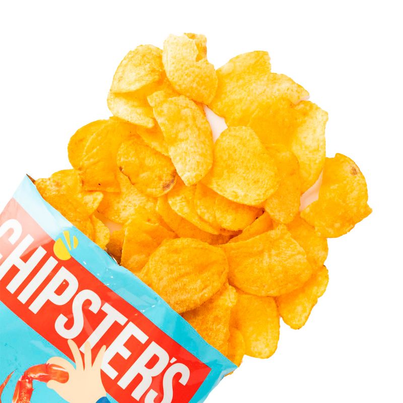 Kartupeļu čipsi Chipster's, ar krabju garšu, 60 g