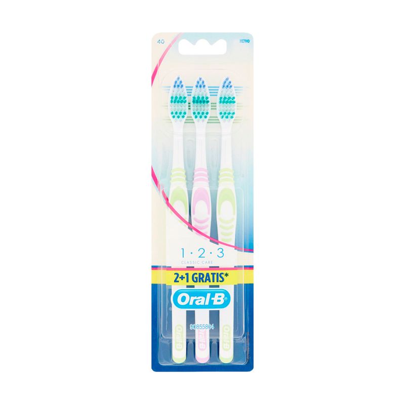 Zobu birstu komplekts ORAL-B 2+1 gab.