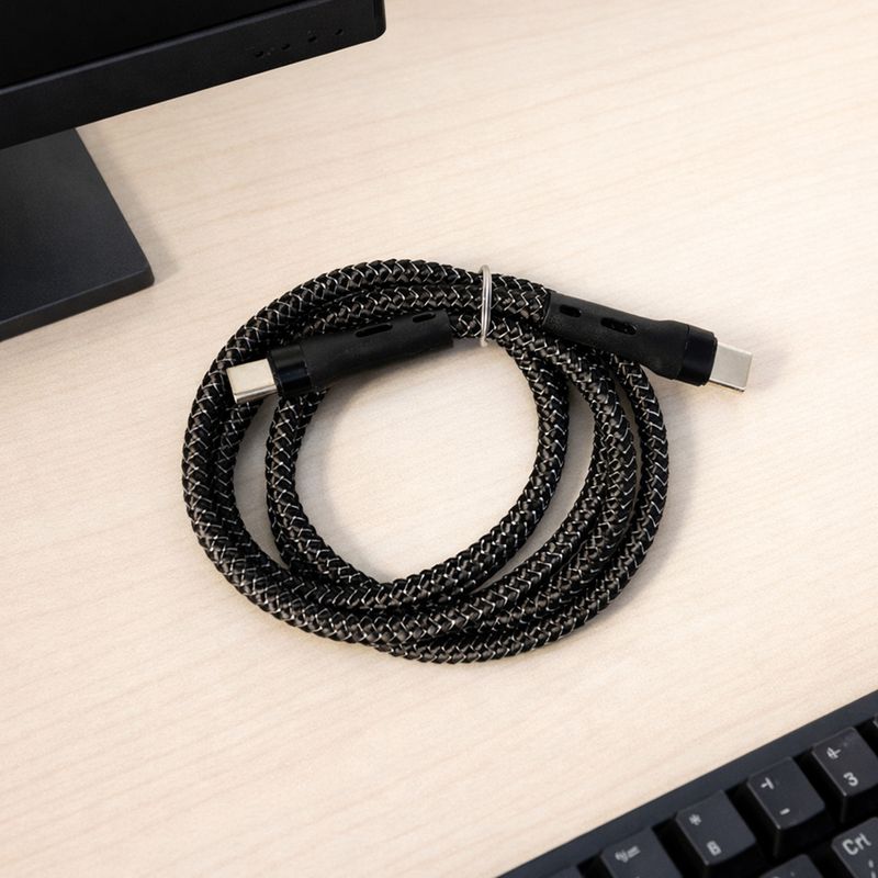 Kabelis 1m, type C to type C