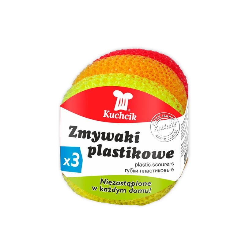 Plastmasas sūklis, 3 gab.