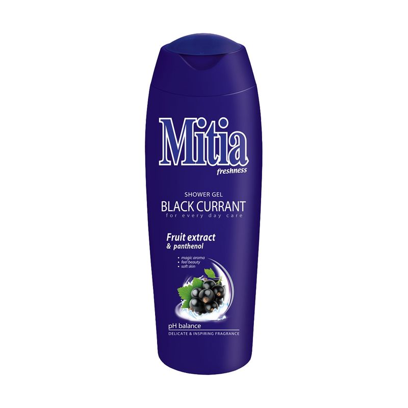 Dušas želeja MITIA, 400 ml, dažādi veidi