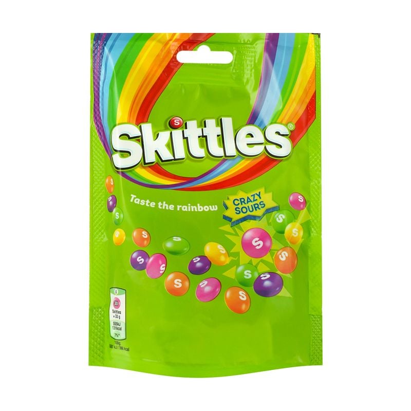 Konfektes Skittles, dažādi veidi, 152 g