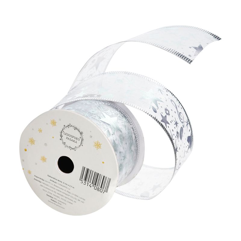 Dāvanu lente, 5 cm x 2,7 m