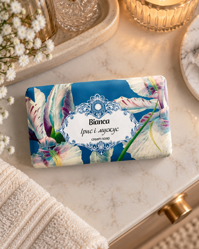 Tualetes ziepes Bianca, dažādi veidi, 200 g