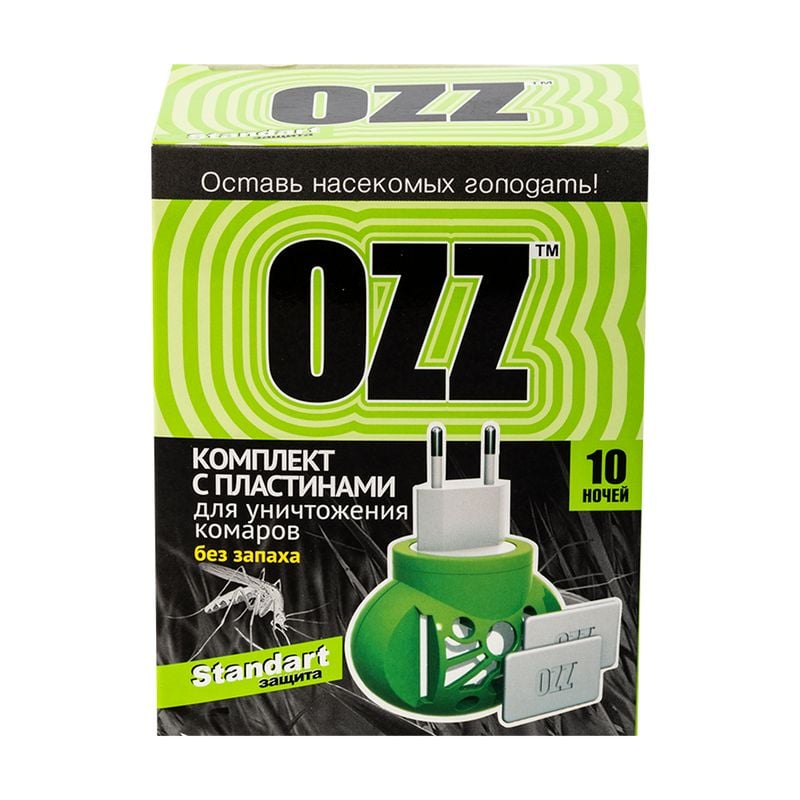 Pretodu elektriskā ierīce +10 pretodu plāksnes OZZ STANDART