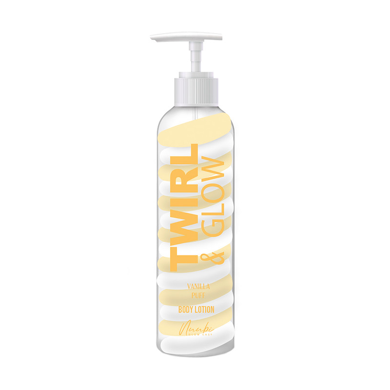 Ķermeņa losjons Nuubi Twirl & Glow, dažādi veidi, 180 ml