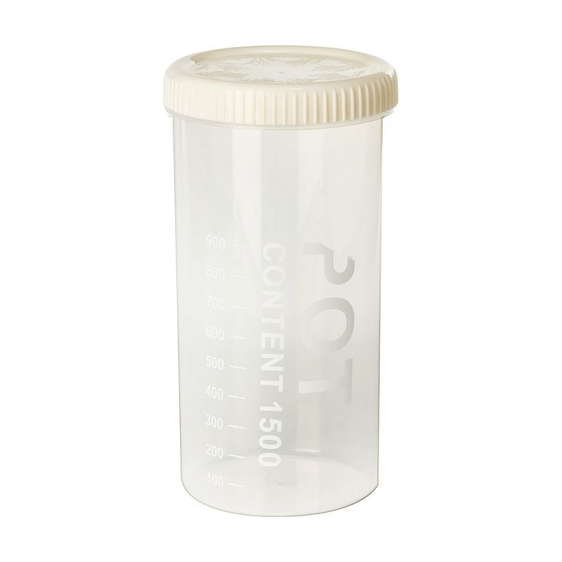 Pārtikas uzglabāšanas kaste, 1500 ml, apaļa