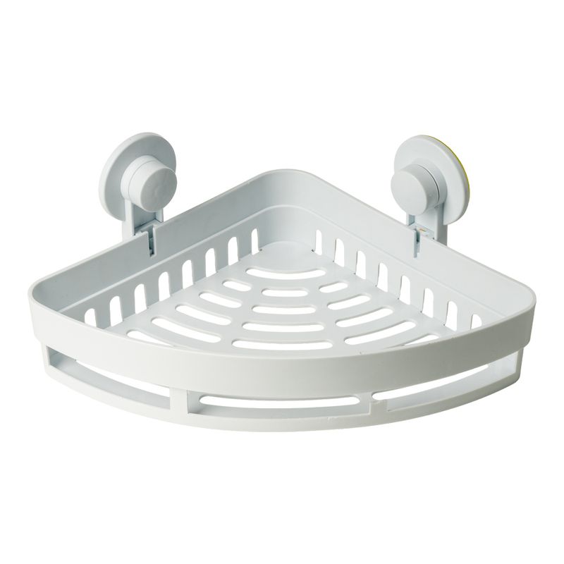 Plastmasas vannas plaukts, stūra