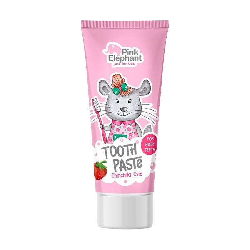 Bērnu zobu pasta Pink Elephant, 3-6 g., 50 ml, dažādi veidi