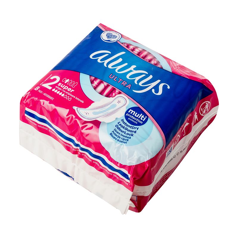 Higiēniskās paketes Always, Ultra Sensitive super plus, 10 gab.