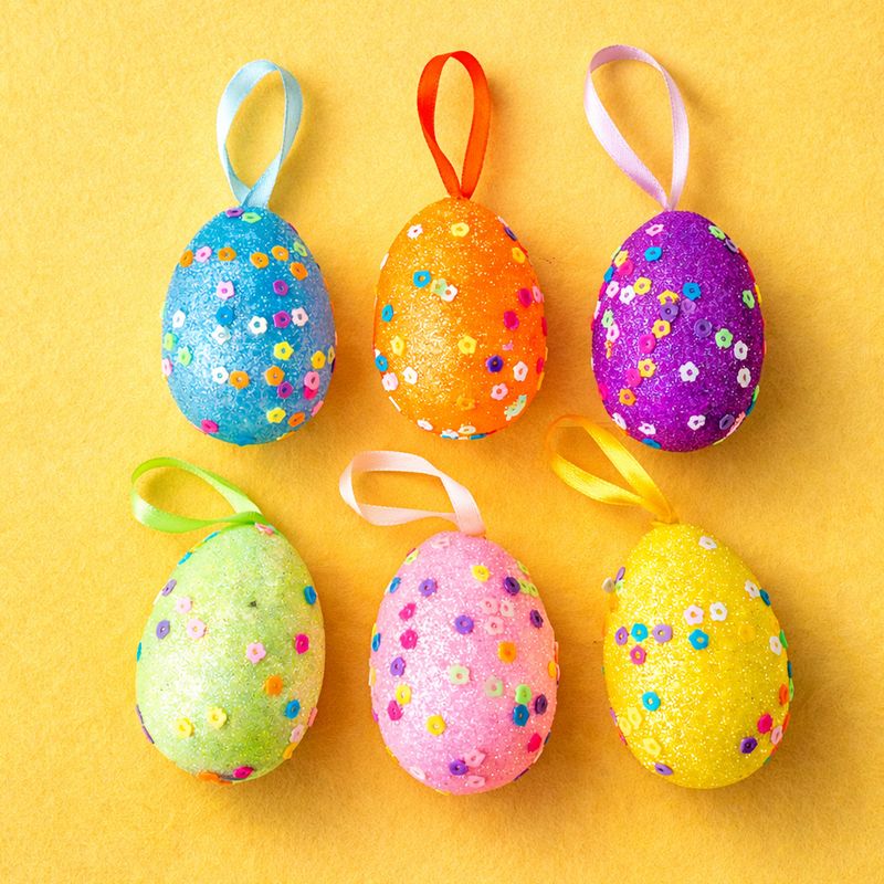 Dekoratīvo olu komplekts, 6 gab.