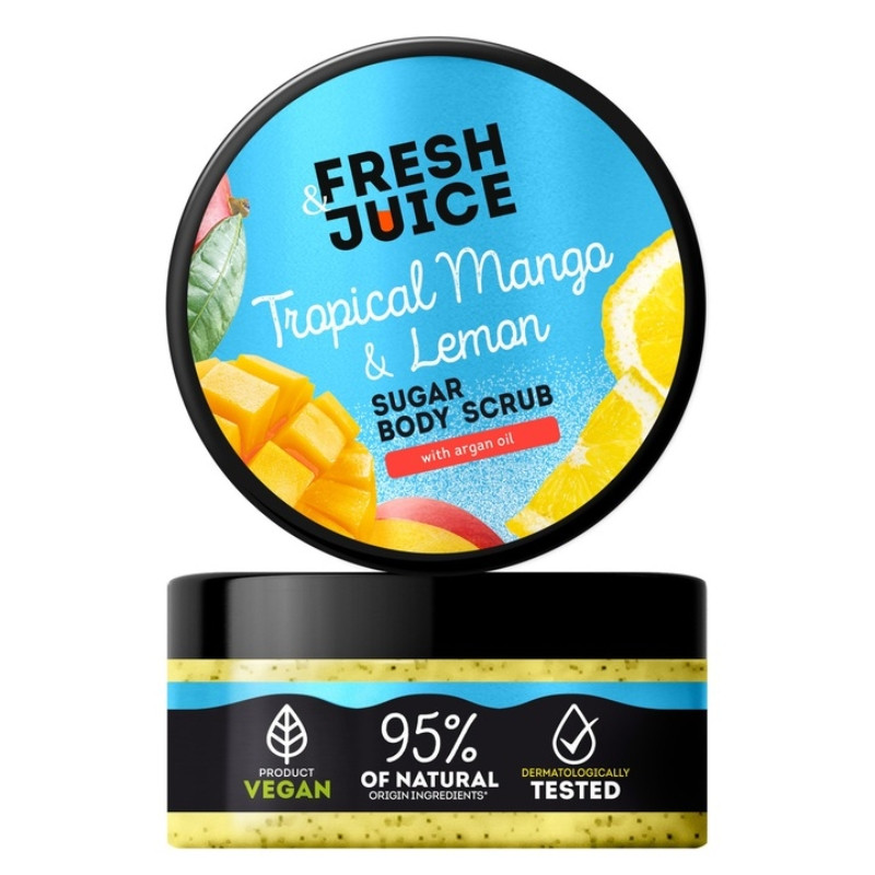 Ķermeņa skrubis Fresh Juice, dažādi veidi, 200 ml