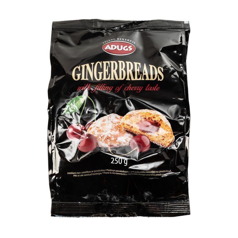 Prjaņiki ar ķiršu garšas pildījumu Adugs, 250 gr