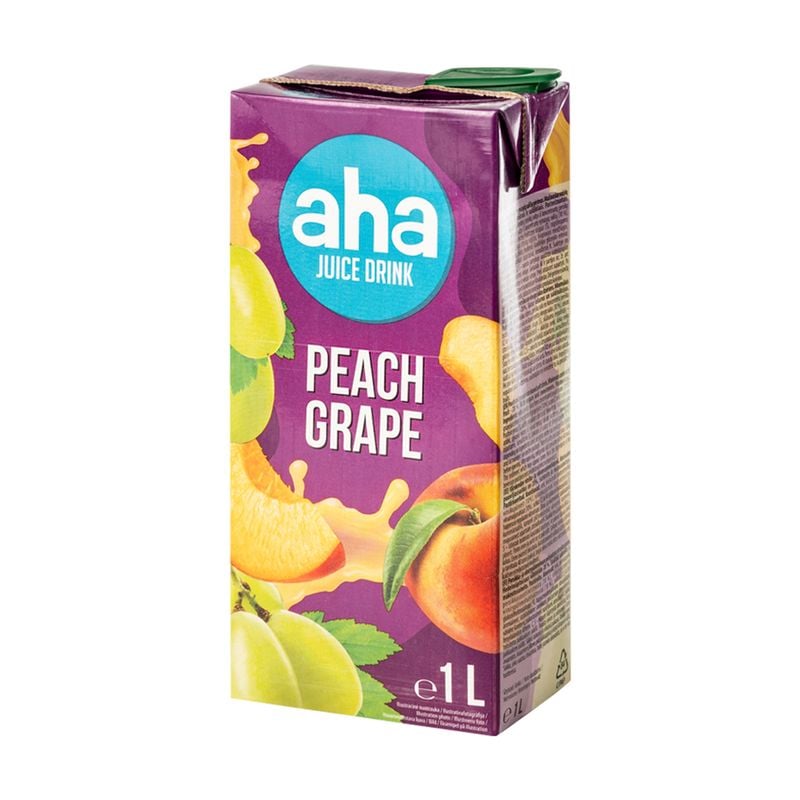 Sulas dzēr. ar persiku-vīnogu garšu AHA, 1L