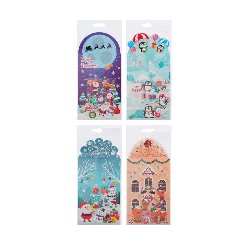 Ziemassvētku uzlīmes, 25x24 cm