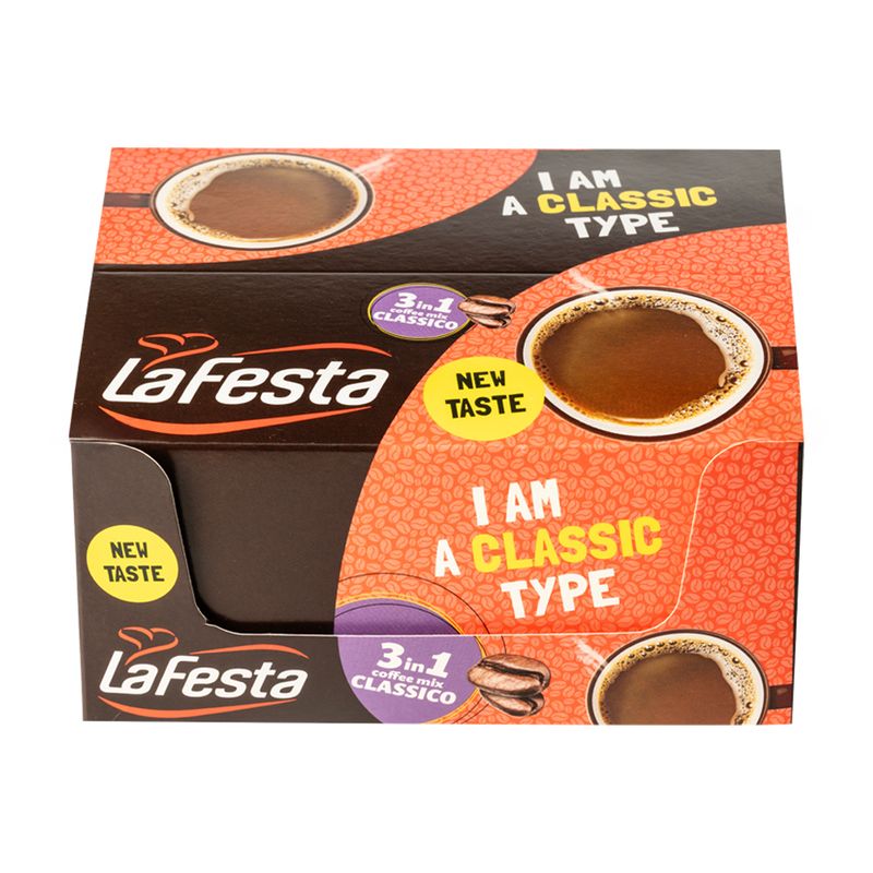 LA FESTA kafijas dzēriens 3in1 CLASSIC 24x15 g
