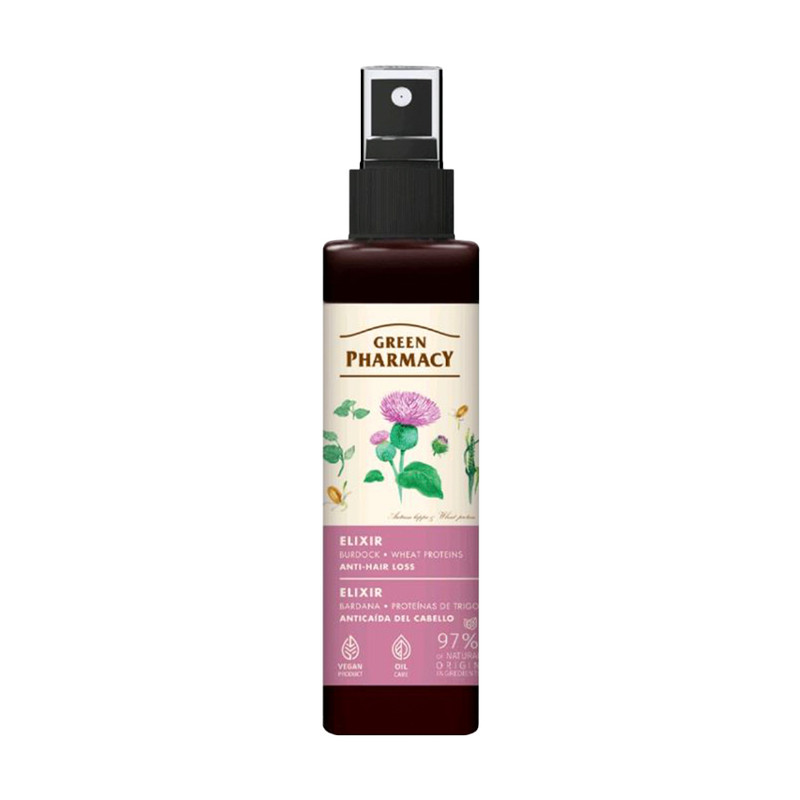 Eliksīrs matiem Green Pharmacy, dažādi veidi, 150 ml