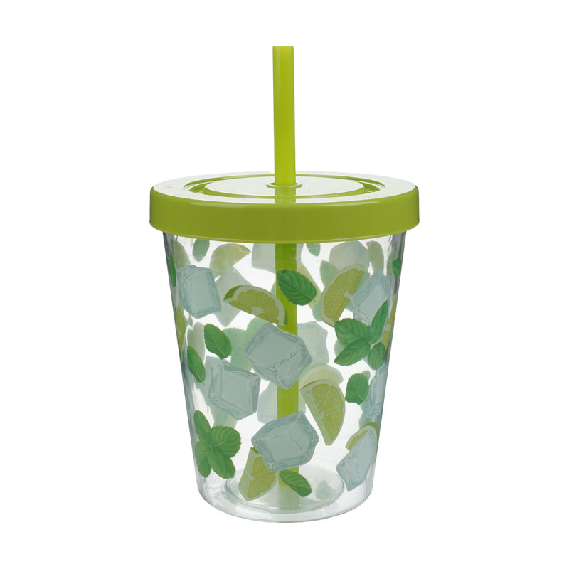 Glāze ar salmiņu, 430 ml