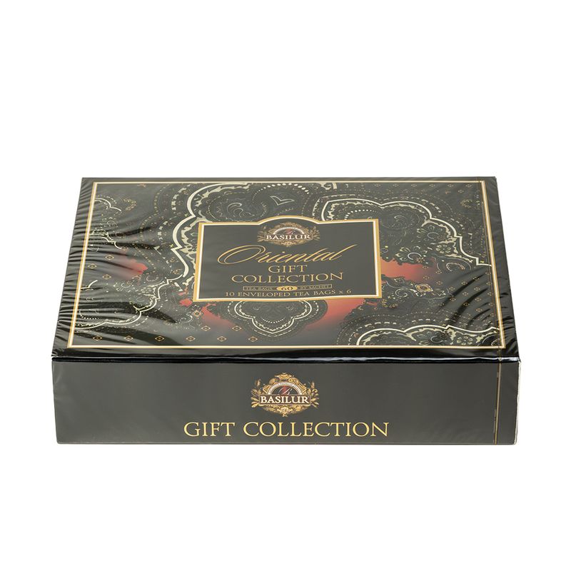 Melnās un zaļās tējas asorti ORIENTAL, 115 g
