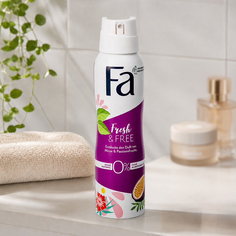Sieviešu dezodorants Fa, 150 ml, dažādi aromāti