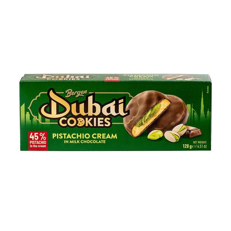 Cepumi Dubai ar pistāciju krēmu, 128 g