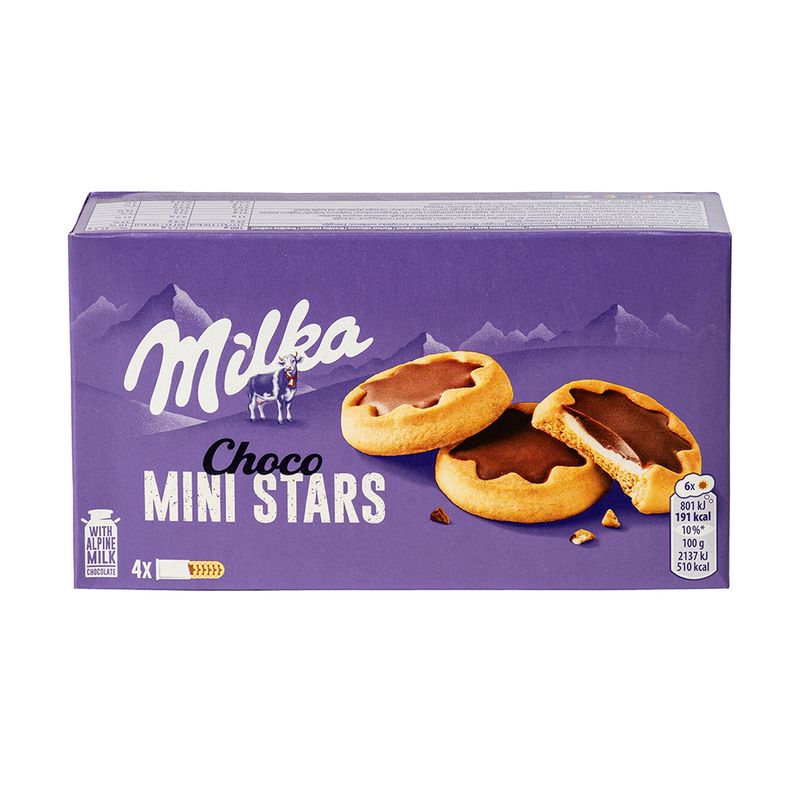 Cepumi Milka Choco Mini Stars, 150 g