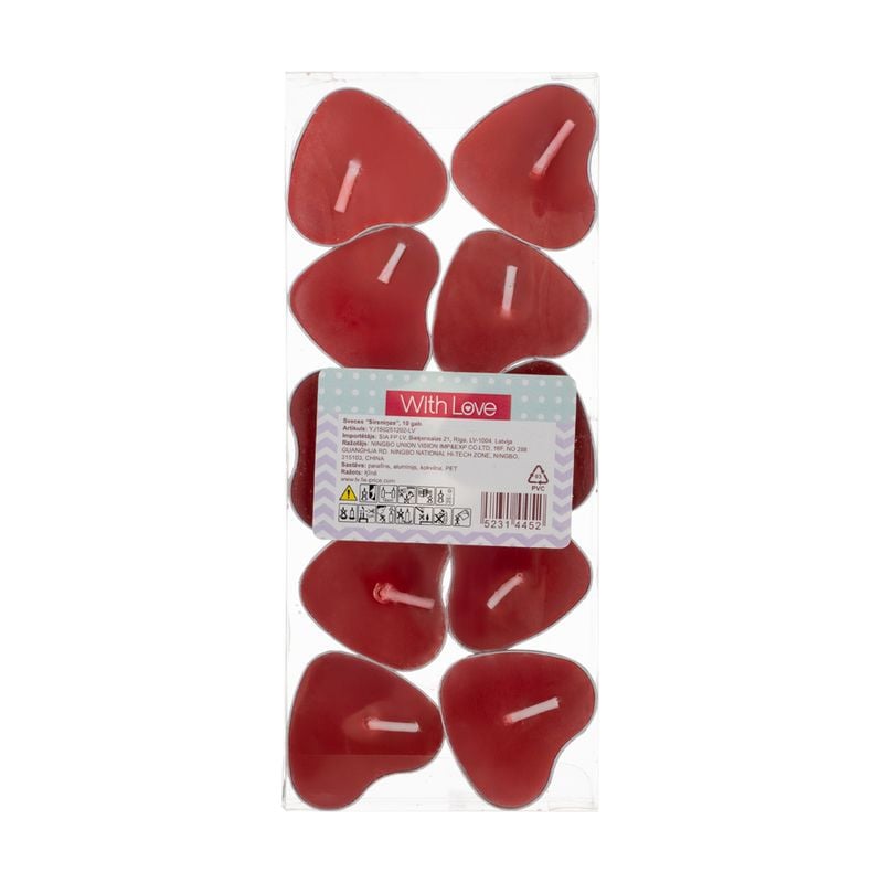 Tējas svecītes, 10 gab.