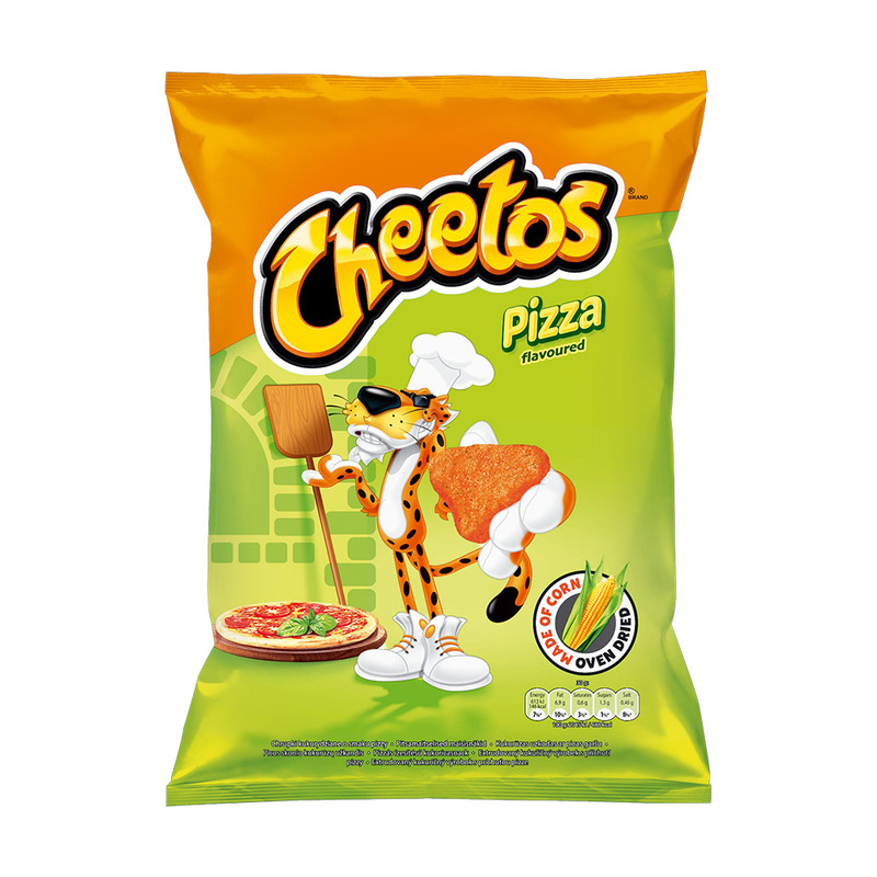 Uzkodas Cheetos, 165 g, dažādi veidi