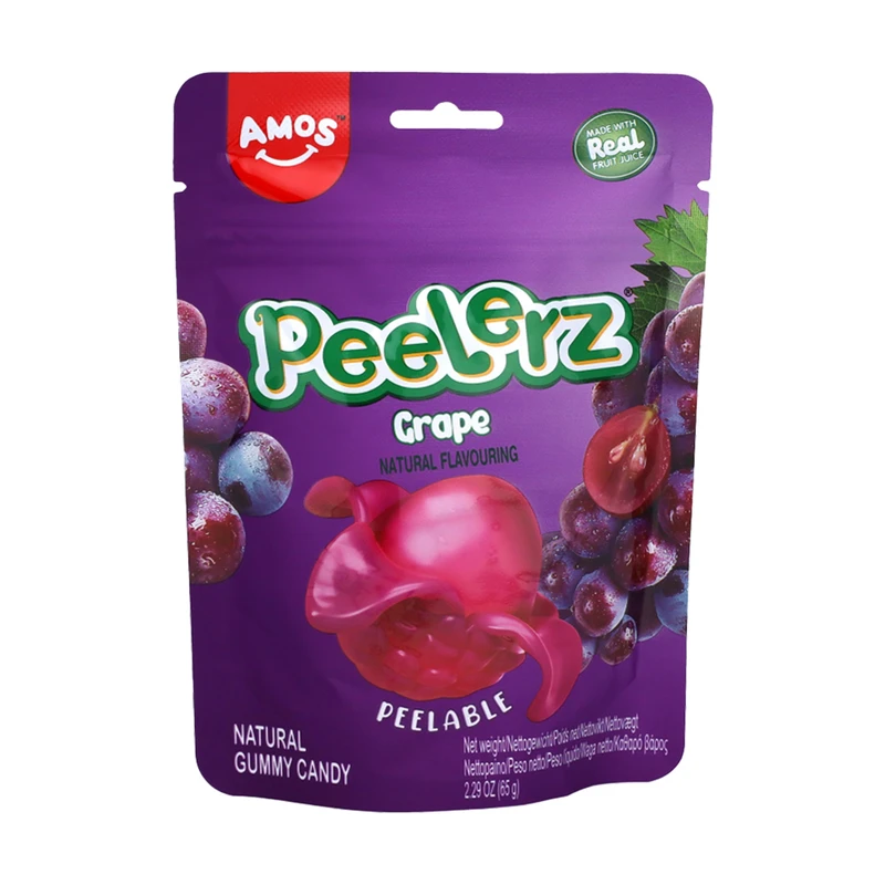 Želejas konfektes Amos Peelerz, dažādas garšas, 65 g