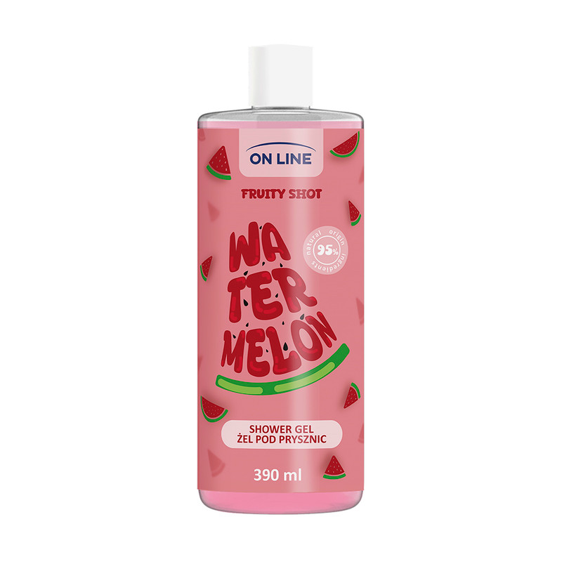 Dušas želeja ON LINE, 390 ml dažādi veidi