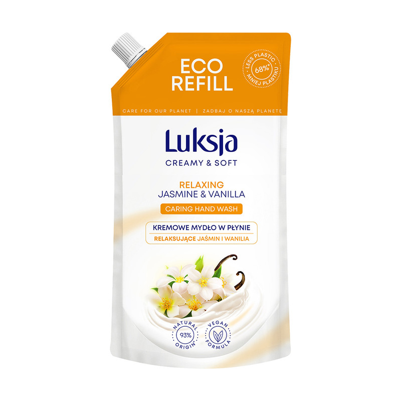 Sķidro ziepju rezerve Luksja, dažādi veidi,  400 ml