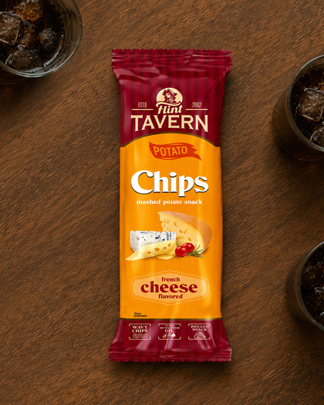 Flint Tavern Kartupeļu  plāksnes, 60g, dažādi veidi