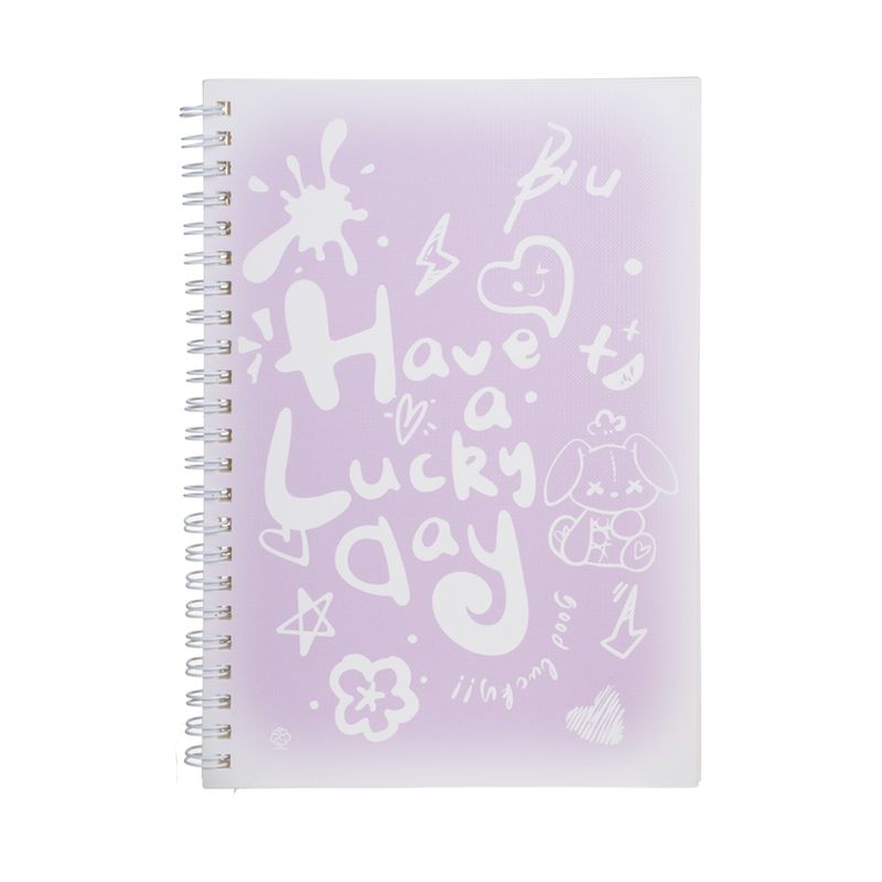 Piezīmju klade ar spirāli, dažādi veidi