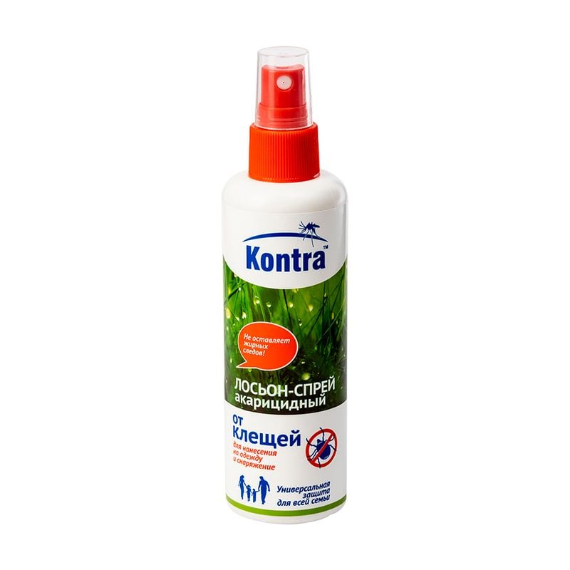 Izsmidzināms līdzeklis pret ērcēm Kontra, 100 ml