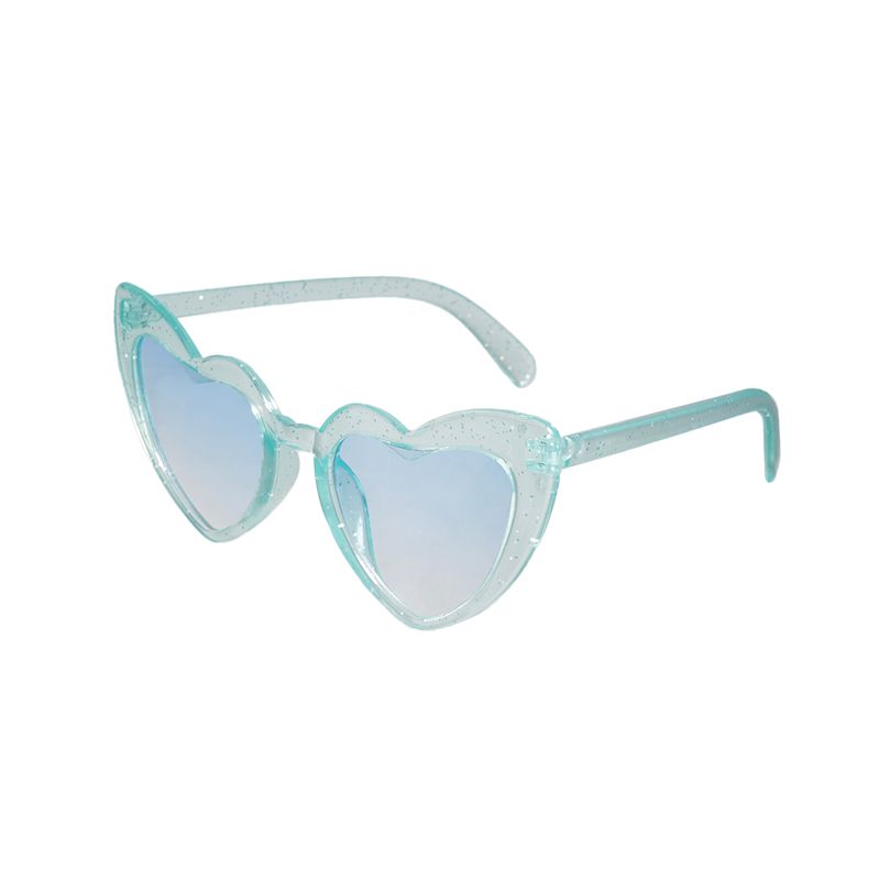 Saulesbrilles sirds formā, dažādas krāsas