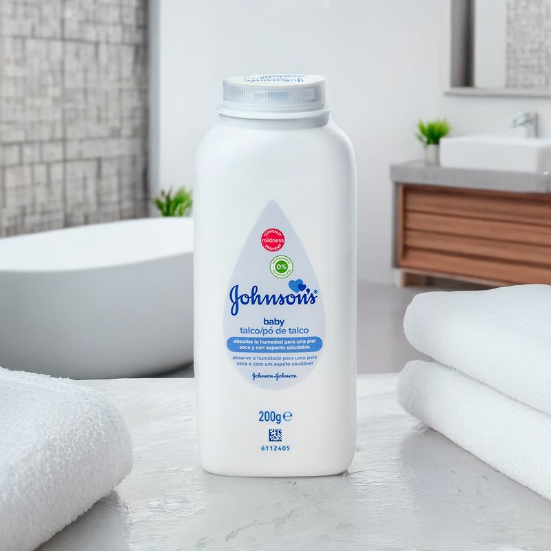 Pūderis bērniem Johnson's, 200 g