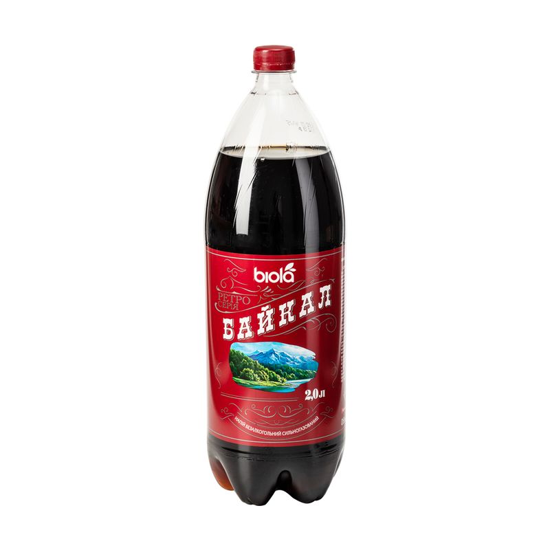 Gāzēts bezalkoholisks dzēriens Baikal, Biola, 2 l