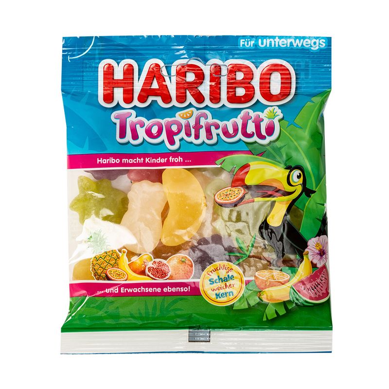 Augļu želejkonfektes Saure Pommes, Haribo, 100 g