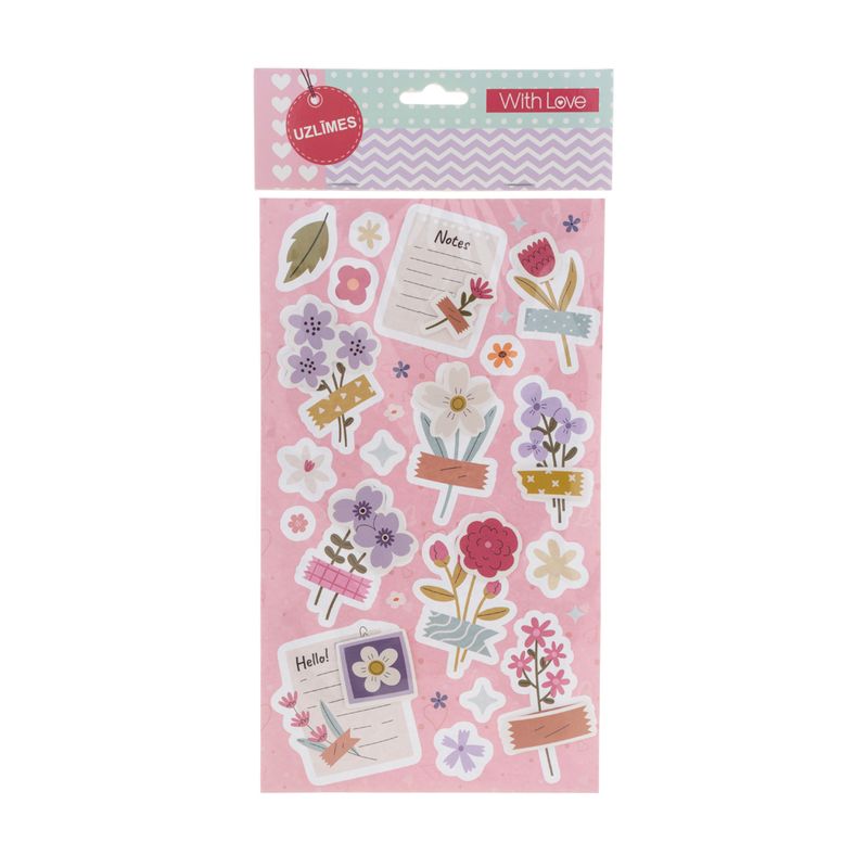 Uzlīmes, 25.5x14.5 cm, dažādi veidi