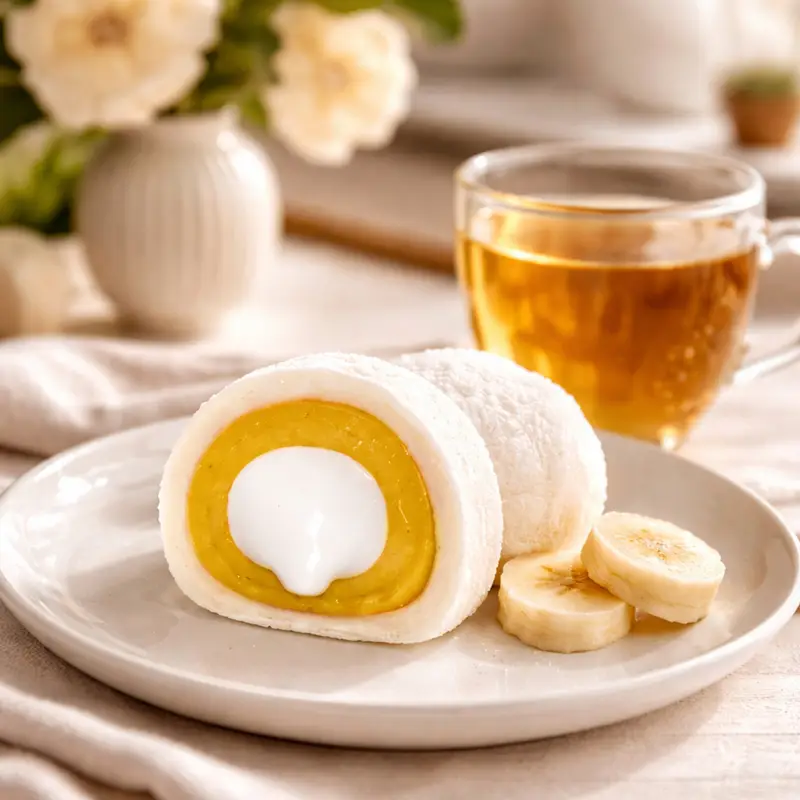 Rīsu deserts Moči BAMBOO HOUSE, 180 g( 6 gab.), dažādi veidi