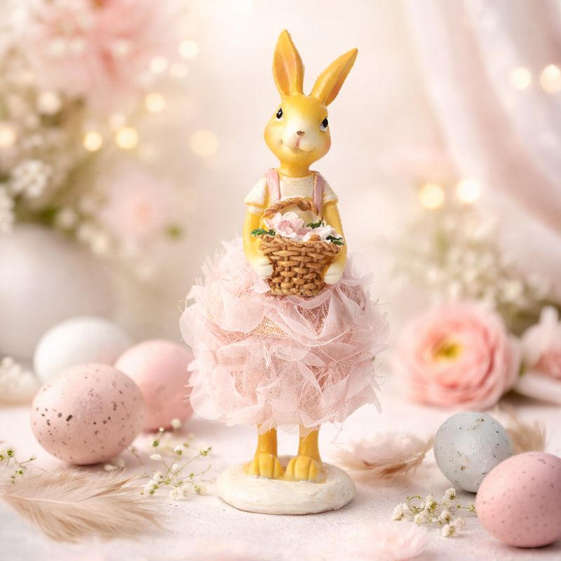 Dekoratīva figūra, trusis, 5.5x6x16.5 cm