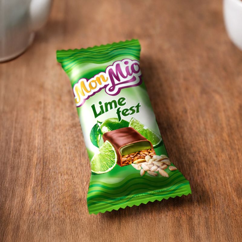Konfektes MON MIO upeņu/laima, 500 g