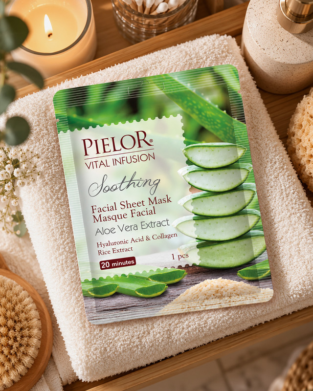 Sejas maska Pielor Vital Infusion, dažādi veidi, 25 ml